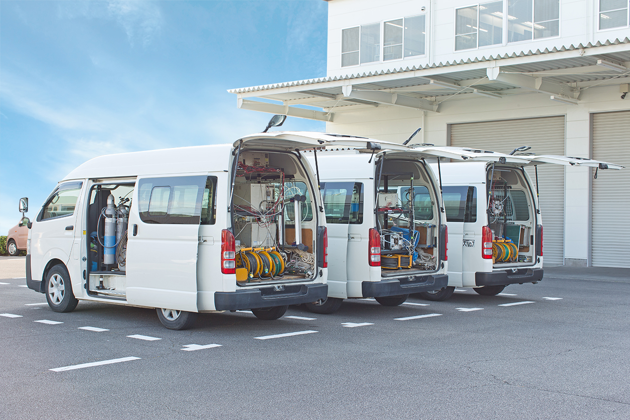 大気測定車